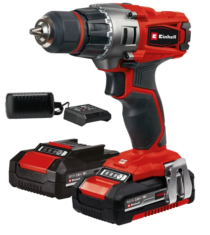 Perceuse Visseuse sans fil TE-CD 18/2 Li (2x2,0 Ah) EINHELL Commander Maintenant
