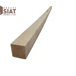 Expédition Rapide Tasseau 1er choix ayous raboté non traité - 22 x 22 x 2000 mm - GROUPE SIAT
