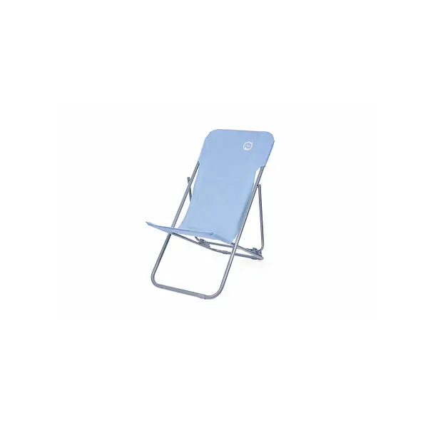 Acheter Direct Chilienne de jardin pliable - 4 positions - Bleu - Dimensions 96 x 55 x 98 cm O‘SUN