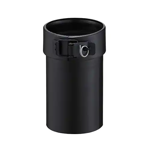 Adaptateur poêle granules diamètre 80 mm noir POUJOULAT Authentique