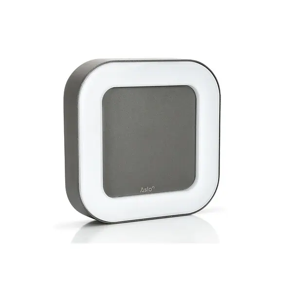 Acheter Direct Plafonnier carré LED Luminor 20W 3000K blanc chaud 200 x 200 x 45 mm IP54 ASLO