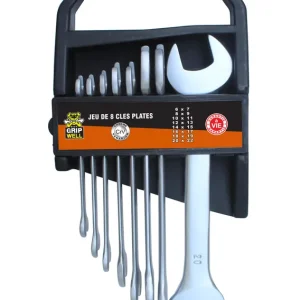 Clés plates par 8 Haute Qualité