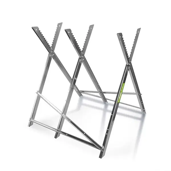 Chevalet de sciage métal pliable Bucheronnage Charge max 200 kg VITO Remise