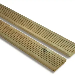 Lame terrasse rainurée cl4 28x145mm x 195cm Collections Atlante Livraison Express