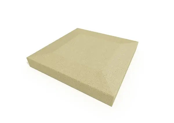 Chapeau pilier en béton - Sable - 40x40cm NEXTERIA Réduction