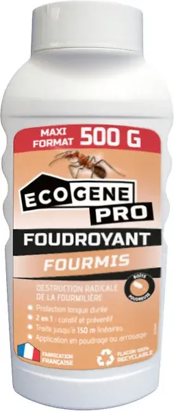 Anti-fourmis poudrage et arrosage - Maxi format 500g ECOGENE Bon Marché