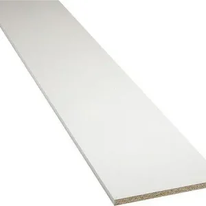 Tablette mélaminée Blanc - L.250xl.60xEp.1,8cm ARMOR PANNEAUX Meilleure Vente