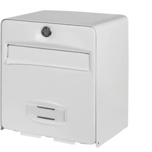 Boîte aux lettres mini Balthazar 1 porte blanc BURG-WÄCHTER Remise