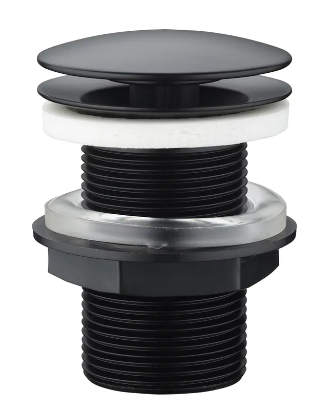 Livraison Express Bonde de lavabo à écoulement libre NF 75 mm noire ROUSSEAU SANITAIRE