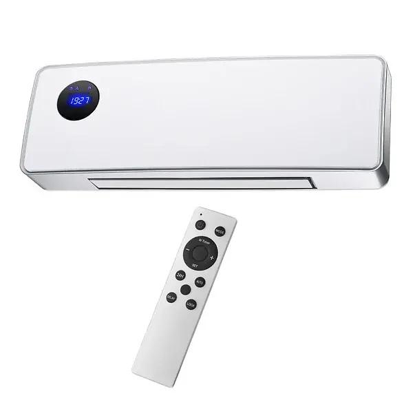 Dernier Modèle Split Electrique Soufflant Céramique Mural Otelya Luxe 2000 W Blanc Sannover