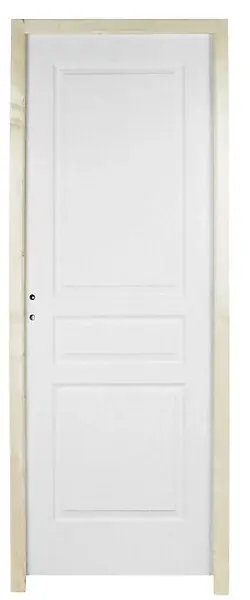 Bloc-porte alvéolaire 3 panneaux - H.204xl.73cm Nouvel Arrivage