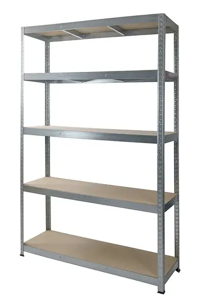 Etagère métal et bois 5 plateaux - 40x90x180cm Super Prix