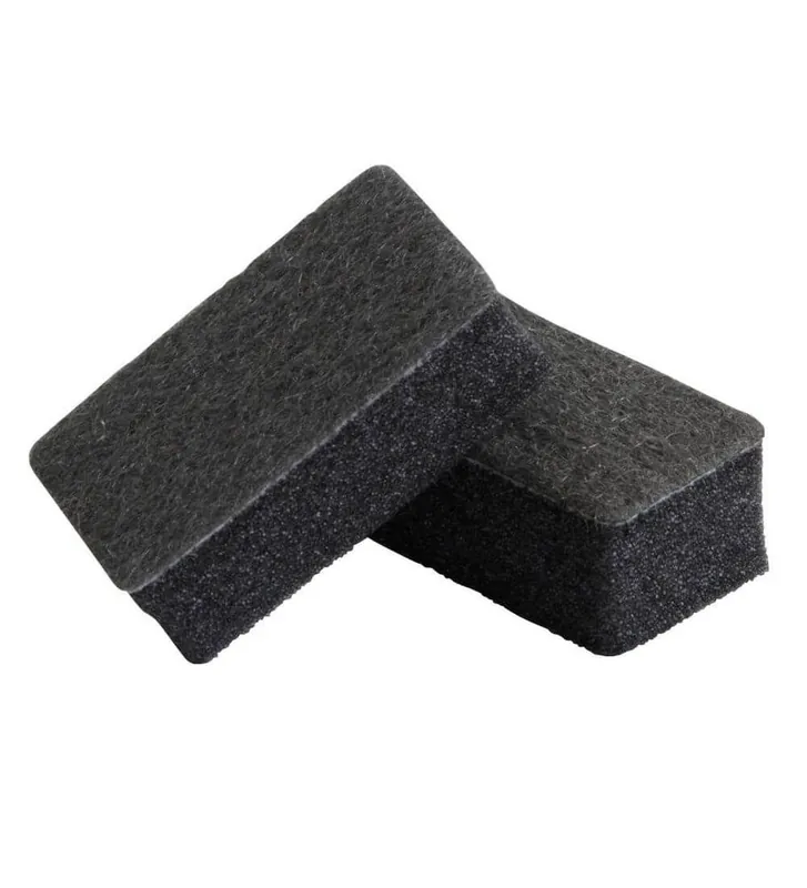 Eponges nettoyantes de vitre de poêle easy clean par 2 ADURO Prix Promo