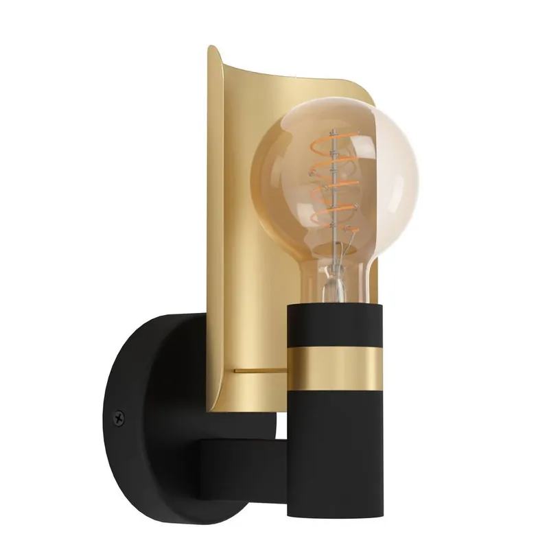 Meilleure Vente Applique HAYES noir/or E27 40W EGLO