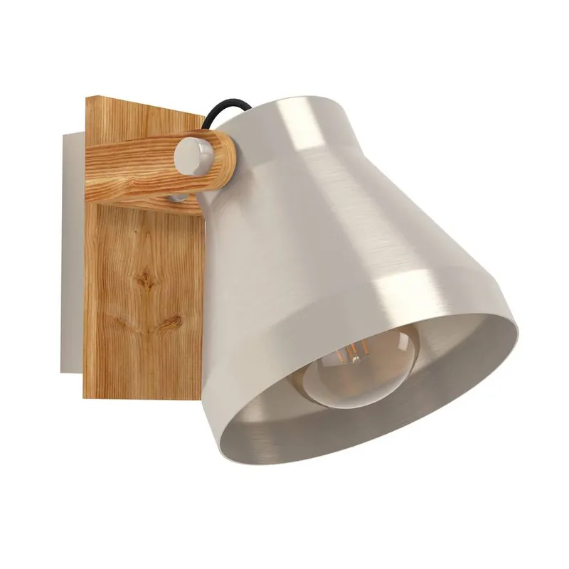 Quantité Limitée Applique CAWTON bois / métal E27 40W EGLO