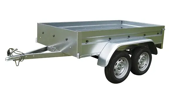 Remorque bagagère acier galvanisé NLC 2323 - PTAC 500Kg Vente Directe