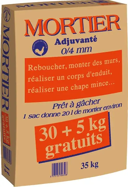 Dernier Modèle Mortier à maçonner - Prêt à gâcher - 35kg MULTIMAT