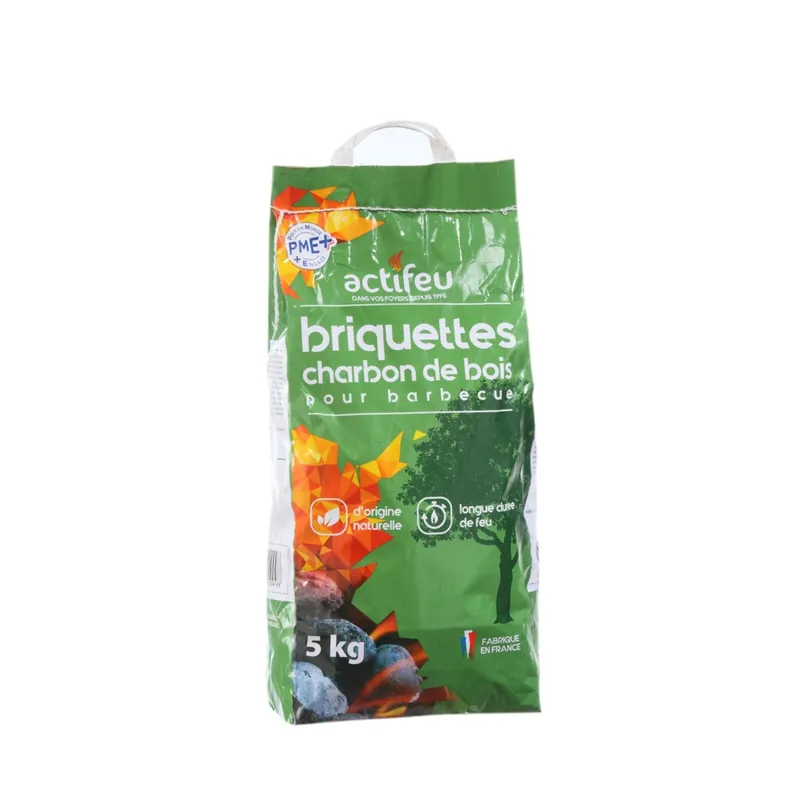 Expédition Rapide Briquette barbecue de charbon de bois 5 kg