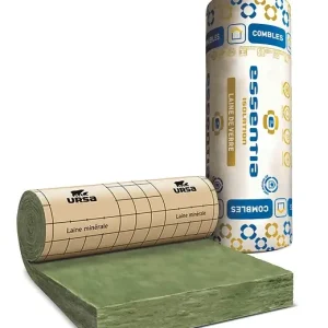 Rouleau laine de verre Essentia - L.5000xl.1200xEp.200mm URSA Authentique