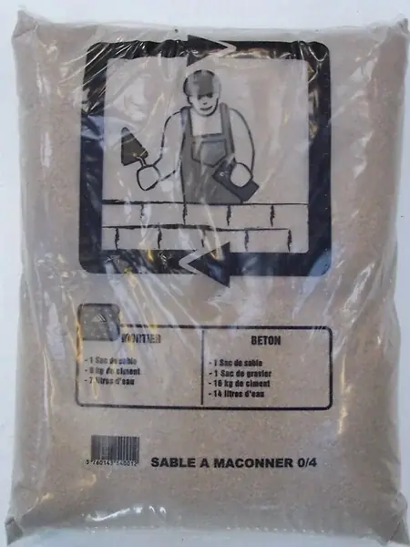 Usine Directe Sable à maçonner 0/4 - 35kg