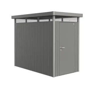 Abri de jardin HIGHLINE H1S GRISQUARTZ 1 porte 3,33m2 BIOHORT Livraison à domicile incluse Quantité Limitée