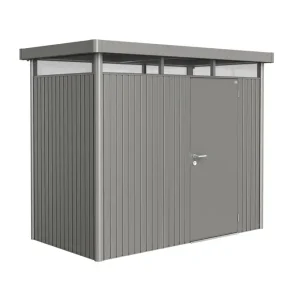 Abri de jardin HIGHLINE H1 GRISQUARTZ 3,33m2 BIOHORT Livraison à domicile incluse Promotion