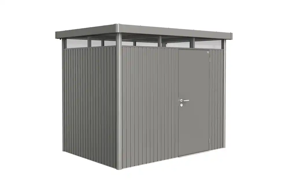 Prix Promo Abri de jardin HIGHLINE H2 GRISQUARTZ 4,33m2 BIOHORT Livraison à domicile incluse