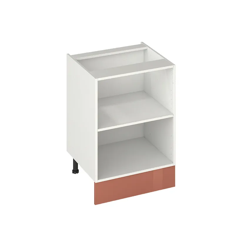 Plinthe pour meuble de cuisine Glossy terracotta brillant 244 x 14,6 cm OFITRES Retour Gratuit