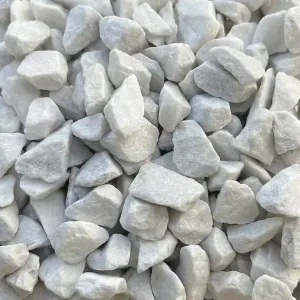 Acheter En Ligne Gravier blanc Carrare 12/20 - Sac 25kg JARDINAT