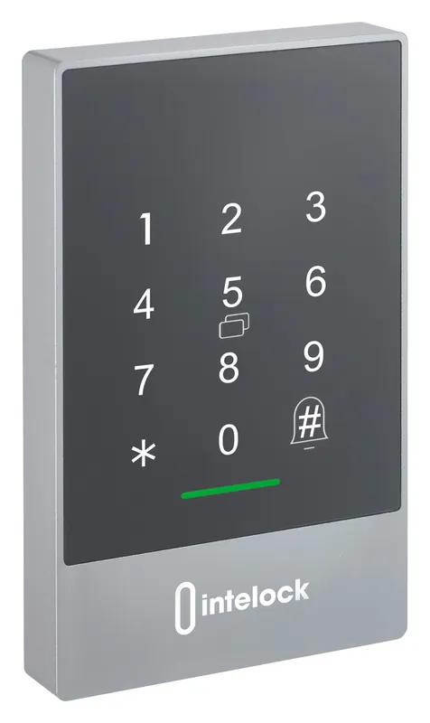 Quantité Limitée Contrôleur d‘accès à clavier aluminium et verre trempé INTELOCK