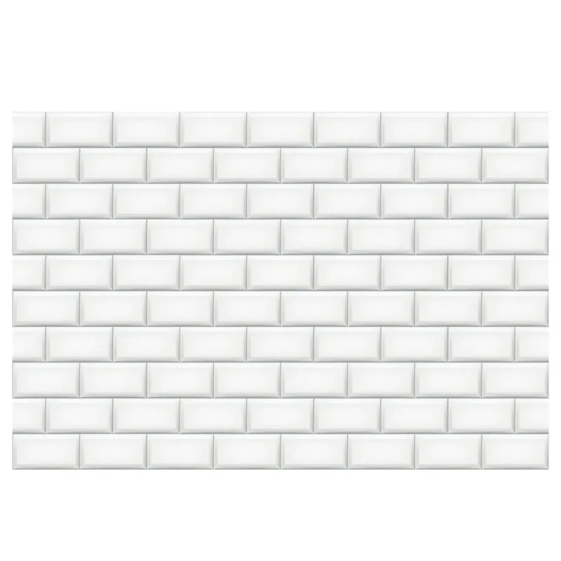 Panneau composite carreaux de métro blanc 120 x 80 SPTD Remise