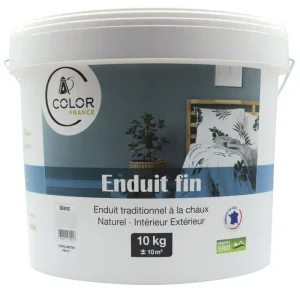 Affaire À Saisir Enduit fin chaux Melodie Gris clair 10kg COLOR FRANCE