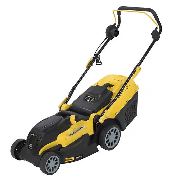 Expédition Rapide Tondeuse électrique - 38cm - 1600W POWERPLUS
