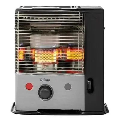 Achat Immédiat Poêle à pétrole à mèche - 2,85kW - Noir QLIMA