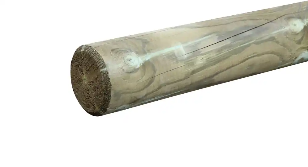 Rondin bois en pin traité autoclave classe 4 - Ø120 x 2500 mm - HENRY TIMBER Commander Vite