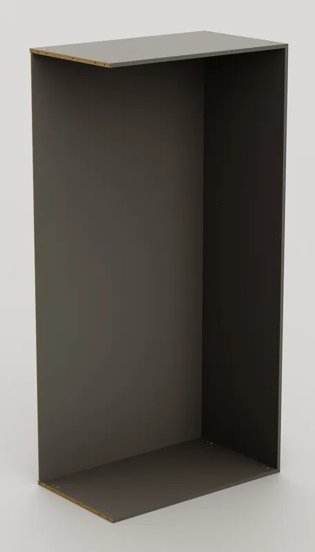 Produit De Marque Colonne Creo extension graphite 2016 x 1000 x 580 mm OFITRES