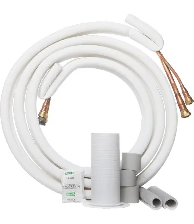 Liaison pour pompe à chaleur 4 mètres 4.8 kW QLIMA Expédition Rapide