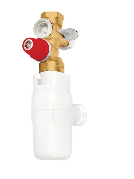 Commander Maintenant Kit groupe de sécurité + siphon - Laiton - NF DIPRA