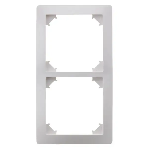 Double plaque de finition - Blanc - Orys - Zenitech Satisfait Ou Remboursé