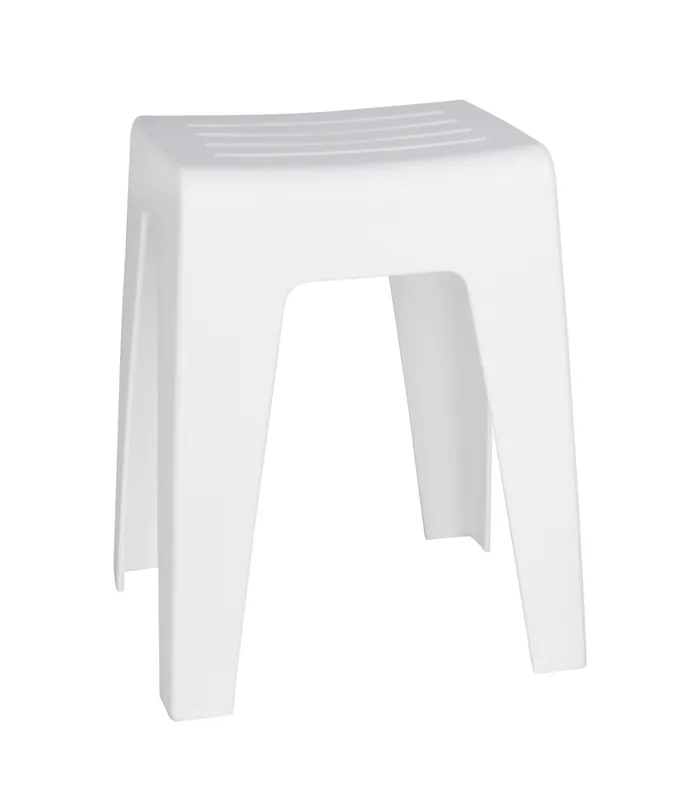 Nouvel Arrivage Tabouret de salle de bains blanc Kumba WENKO