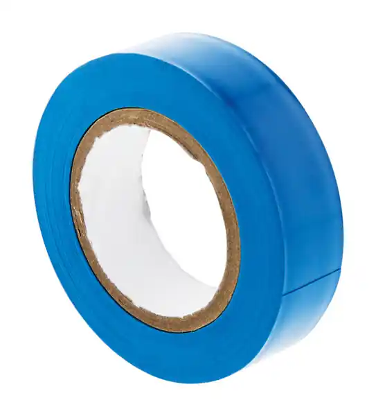 Rouleau adhésif isolant - PVC - Bleu - 15 mm x 10 m ZENITECH Prix Cassé