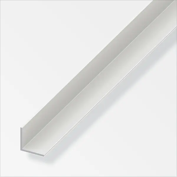 Cornière égale PVC blanc 15x15mmx1m ALFER Meilleur Choix
