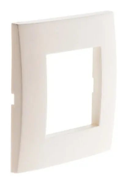 Haute Qualité Plaque finition blanc mat - Simplea - support + griffes
