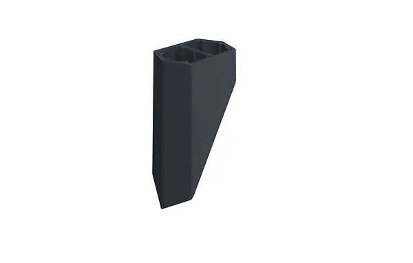 Retour Gratuit Entretoise de finition PVC ADELE gris anthracite ALTONA