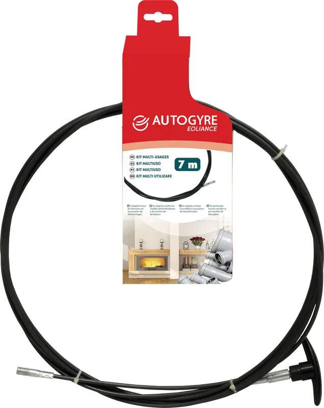 Prix Cassé Canne de ramonage flexible multi-usages 7 mètres AUTOGYRE