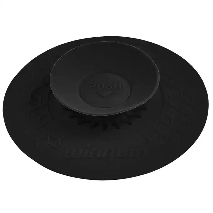 Bouchon universel noir 2 en 1 Uppy pour évier - WIRQUIN Commander Vite