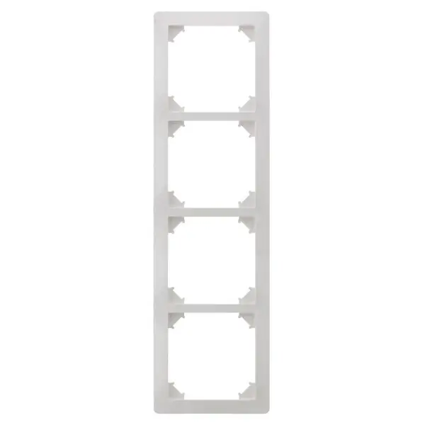 Bon Plan Quadruple plaque de finition - Blanc - Orys - Zenitech