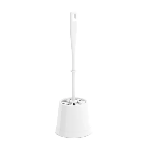 Prix Réduit Pot à balai en polypropylène First - Blanc - 39cm GELCO