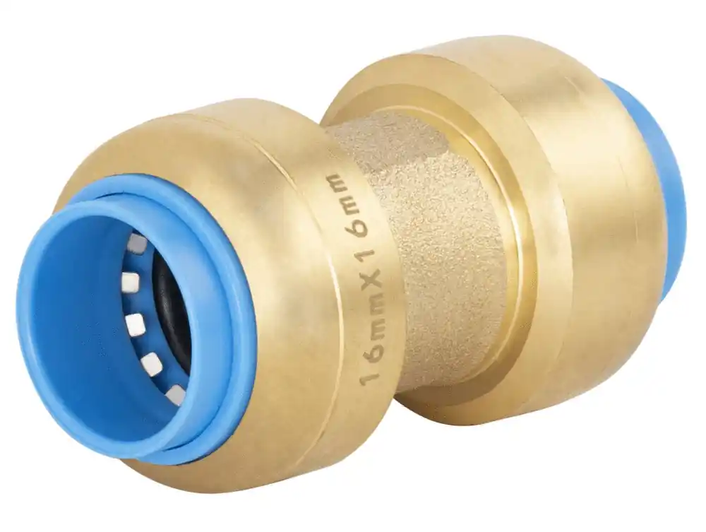 Jonction automatique égale universelle diamètre 16 mm Toutpush QUICK PLOMBERIE Prix Promo