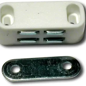 2 loqueteaux magnetiques V-WAX Haute Qualité